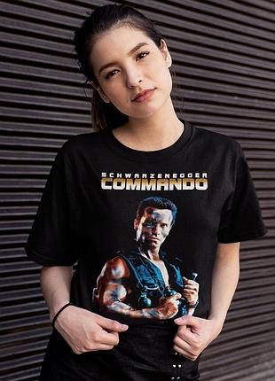Футболка loys commando (schwarzenegger) черный xs