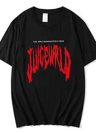 Повсякденна футболка loys juice wrld world domination tour t-shirt black xs