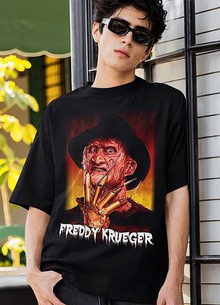 Футболка loys унісекс a nightmare on elm street (freddy krueger poster) чорний l