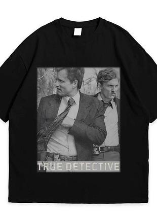 Футболка loys с принтом настоящий детектив true detective черный xs