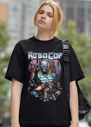 Футболка loys robocop черный xxl