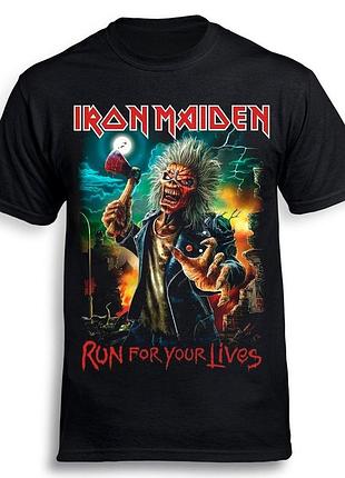 Футболка loys iron maiden - run for your lives черный m