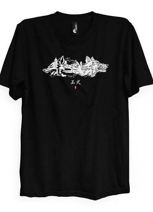 Футболка loys з принтом megumi twin wolves xs