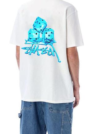 Футболка loys stussy ice white стужи лого xs