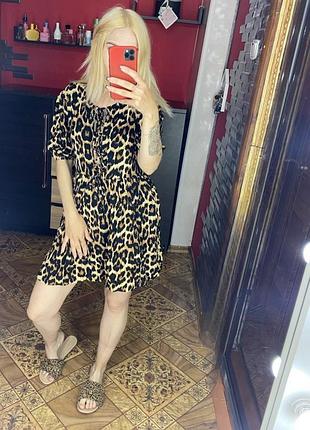 Платье лео принт 🐅🐅 3