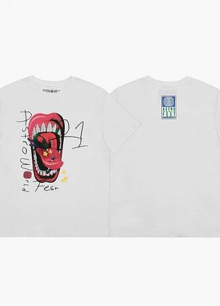 Футболка loys travis scott тревіс скотт чорна 100% бавовна чудова якість xs