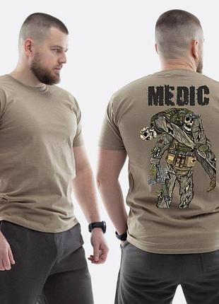 Футболка loys зсу с принтом medic военный медик скелет m