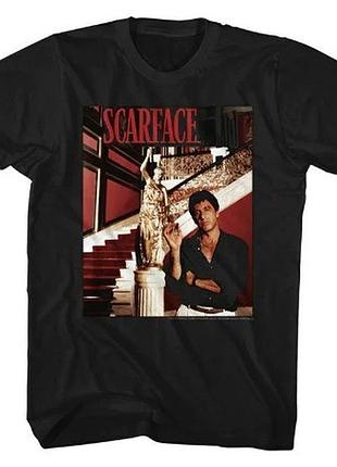 Футболка чёрная scarface tony montana t-shirt xxl