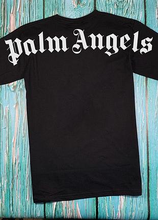 Футболка чёрная palm angels back • палм анджелс футболка xl