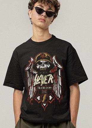 Футболка loys унисекс slayer (all of life decays) черный xs