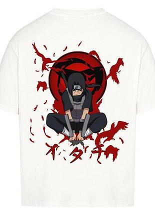 Футболка loys з принтом y2k itachi x sharingan xs