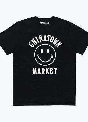 Чорна футболка loys chinatown market футболки чайнатаун маркет унісекс xs