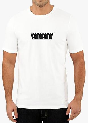 Футболка loys sesh / bones logo футболки бонс сеш сеш xs