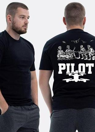 Футболка loys зсу з принтом pilot xs
