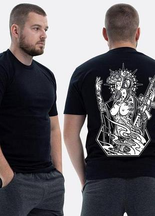 Футболка loys зсу з принтом sunset goons дівчина з гвинтівкою та тепловізором xs