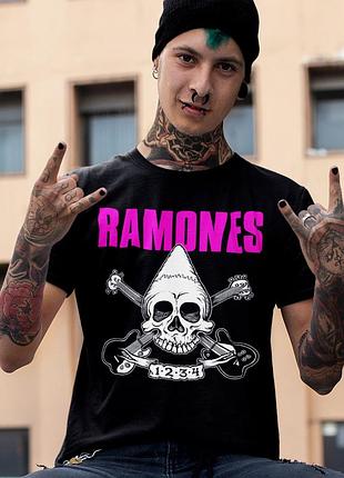 Футболка loys унисекс ramones (1 2 3 4) черный xl