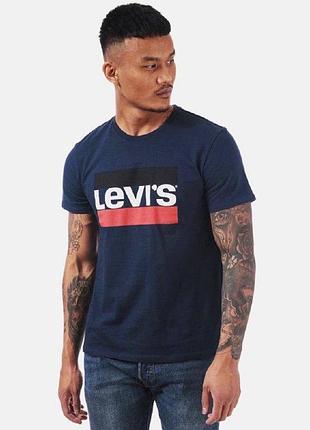 Футболка loys levis левис черная очень хорошее качество 100% хлопок xs