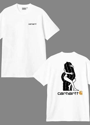 Футболка loys carhartt кархарт чорна 100% бавовна — чудова якість xs