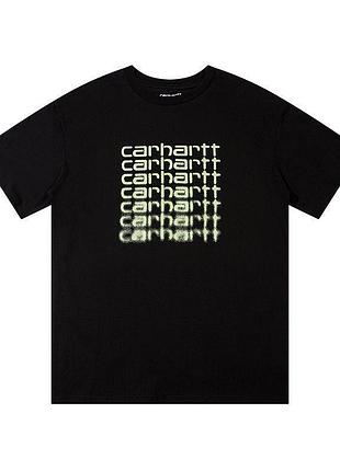 Футболка loys carhartt кархартт черная очень хорошее качество 100% хлопок s