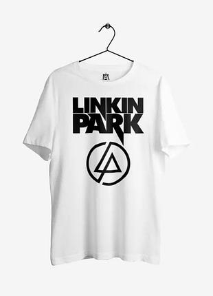 Біла футболка loys linkin park лінкін парк білі футболки унісекс m