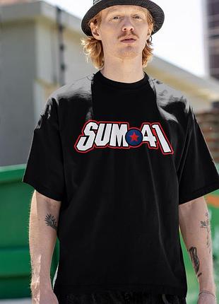 Футболка loys унісекс sum 41 (logo) чорний xxl