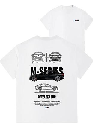 Футболка loys хлопковая с принтом bmw m5 y2k art.001 xs