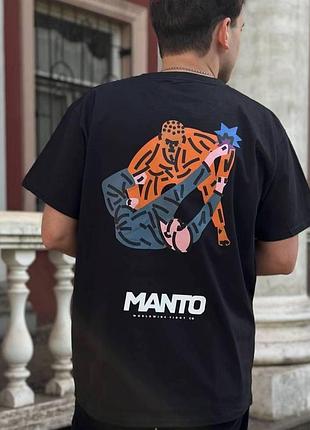 Футболка loys manto манто черная очень хорошее качество 100% хлопок. xs
