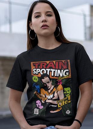 Футболка loys trainspotting (choose your future) черный s