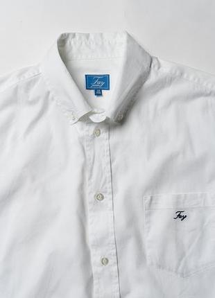 Fay boys white cotton shirt [smh017134]