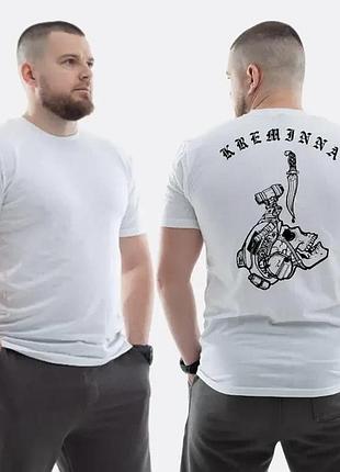 Футболка loys зсу з принтом кремінна череп та кинжал s