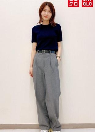 Широкие брюки uniqlo