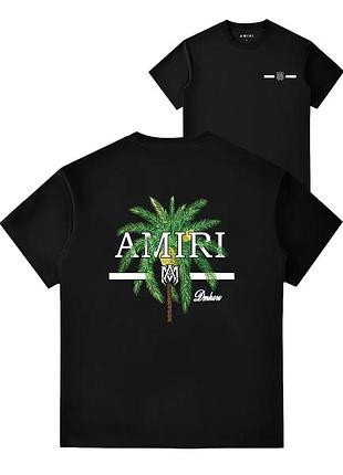 Футболка loys amiri амири хлопковая с принтом у2к art.038 xs