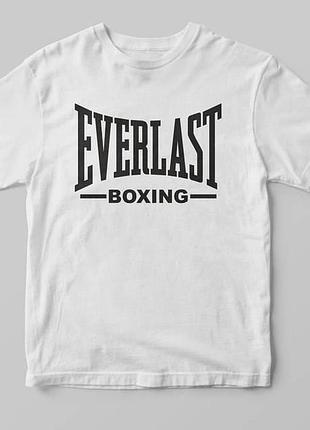 Повсякденна футболка loys з принтом everlast boxing xxl