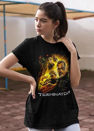 Футболка loys terminator (dark fate) черный xs