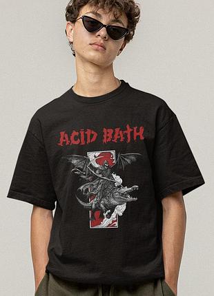 Футболка loys унисекс acid bath (alligator) черный xs