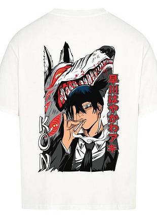 Футболка loys с принтом y2k chainsaw man x aki xxl