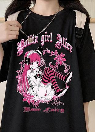 Футболка loys анимация lolita girl alice l