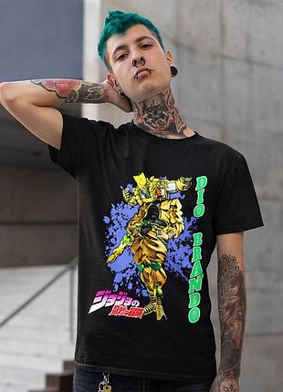 Футболка loys унисекс jojos bizarre adventure (dio brando) черный xs