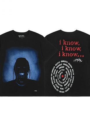 Футболка loys travis scott трэвис скотт черная 100% хлопок очень хорошее качество xs