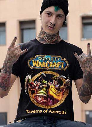 Футболка loys унісекс world of warcraft (taverns of azeroth) чорний xs