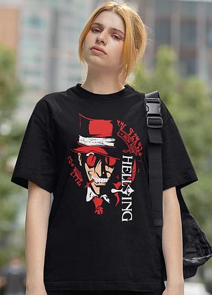 Футболка loys hellsing (alucard) черный xs