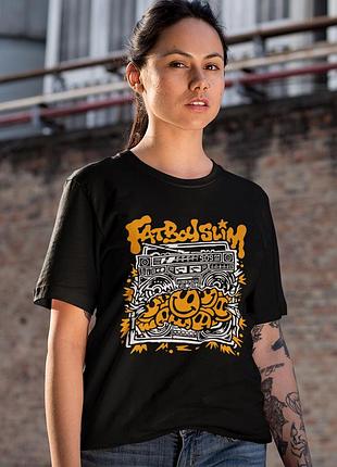 Футболка loys fatboy slim (y r all the music) чорний xs