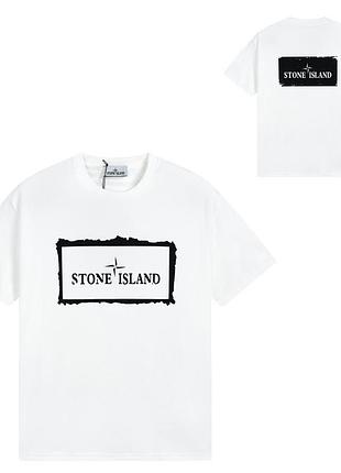 Футболка loys stone island стон айленд черная новая качественная футболка loys из 100% бавовны xs