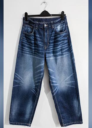 Джинси-баггі hennes and mauritz handm hm denim jeans