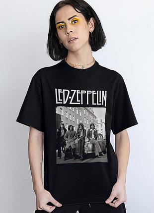 Футболка loys led zeppelin (band photo 1968) черный l