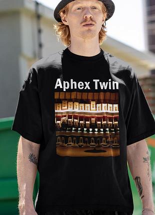 Футболка loys унисекс aphex twin (drukqs) черный xs