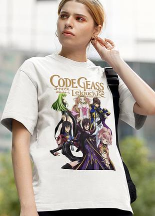 Футболка loys code geass (lelouch wht) белый s