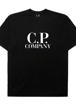 Футболка loys c.p company с.п. компани черная очень хорошее качество 100% хлопок xs