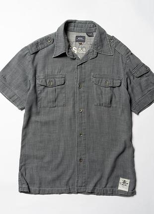 G star vintage ago shirt short sleeve  [smh017136]