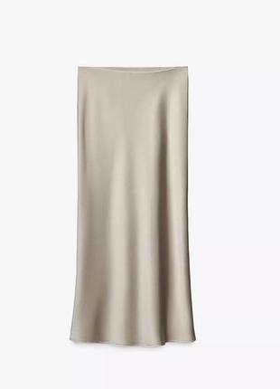 Сатинова спідниця zara